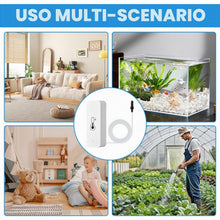Carica l'immagine nel visualizzatore di Gallery, Sensore Termometro Igrometro WiFi: Termometro Igrometro Smart Wlan Con Sensore Esterno, Interno Esterno per Congelatore,