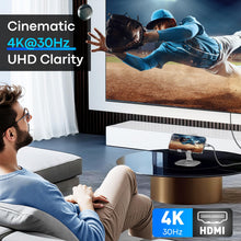 Carica l'immagine nel visualizzatore di Gallery, UANTIN Cavo da USB C a HDMI, 1,8 m, 4K ad alta velocità, da USB 3.1 di tipo C a HDMI, compatibile con Thunderbolt 3/4/5,