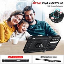 Carica l'immagine nel visualizzatore di Gallery, LeYi Cover per Samsung A26 5G con Vetro Temperato [2 Pack](Nero)