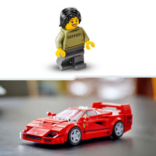 Carica l'immagine nel visualizzatore di Gallery, LEGO Speed Champions Supercar Ferrari F40, Modellino di Auto Sportiva da Costruire, Macchina Giocattolo da Collezione con Minifigure del Pilota, Giochi per Bambini e Bambine da 9 Anni in su 76934