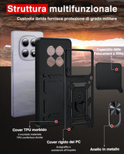 Carica l'immagine nel visualizzatore di Gallery, LeYi Cover per Redmi Note 15 4G/5G /Xiaomi Poco M8 5G (Nero)