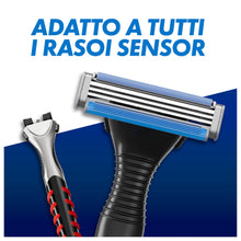 Carica l'immagine nel visualizzatore di Gallery, Gillette Sensor3, Confezione da 8 Lamette da Barba di Ricambio da 3 Lame