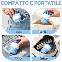 Carica l'immagine nel visualizzatore di Gallery, Trita Pastiglie 3 in 1, Taglia Pastiglie in Acciaio Inossidabile, Frantuma e Conserva Pillole con Contenitore Integrato,