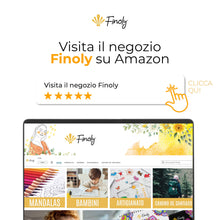 Carica l'immagine nel visualizzatore di Gallery, Finoly Libri Pregrafismo per Bambini | Libri Pregrafismo 3-6 Anni | Libro per Imparare a Scrivere A4 | Impariamo a Tracc