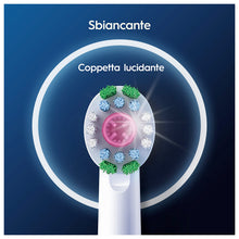 Carica l'immagine nel visualizzatore di Gallery, Oral-B Testine di Ricambio 3D White, Bianche, 3 Ricambi