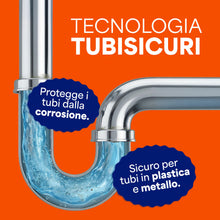 Carica l'immagine nel visualizzatore di Gallery, Mr Muscle Idraulico Gel, Disgorgante Professionale Forte, 3 Pezzi x 1000 ml