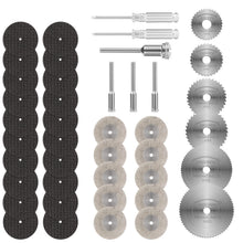 Carica l'immagine nel visualizzatore di Gallery, Flintronic Dischi Da Taglio Per Utensile Rotante, 36pz Set Combinato
