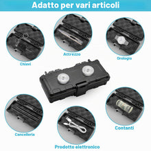 Carica l'immagine nel visualizzatore di Gallery, Magnetica Key Holder Portachiavi magnetico sotto l'auto, cassetta portachiavi magnetica di ricambio per sotto l'auto, na