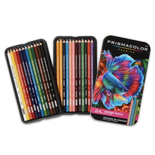 Carica l'immagine nel visualizzatore di Gallery, Prismacolor Premier Matite Colorate Set 24/Tin