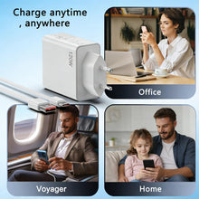 Carica l'immagine nel visualizzatore di Gallery, 120W Caricatore Alimentatore USB C Rapida con Tipo C Cavo 6A per Xiaomi