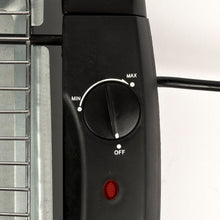 Carica l'immagine nel visualizzatore di Gallery, Girmi BQ12 Barbecue Elettrico, 2000 W, Griglia INOX, 34 x 24,5 cm, Regolazione temperatura, Completamente smontabile, Va