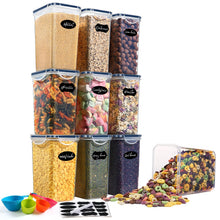 Carica l'immagine nel visualizzatore di Gallery, YASHE Contenitori Ermetici per Alimenti, Contenitori per Alimenti, Plastica, con Coperchio, Contenitori Cucina di Cereal
