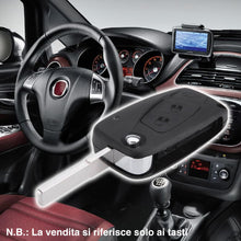 Carica l'immagine nel visualizzatore di Gallery, Lage Tasti di Ricambio per Chiave compatibili con Fiat Grande Punto, Panda, Doblò, Ducato, Bravo, Idea, Lancia Ypsilon, 