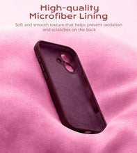 Carica l'immagine nel visualizzatore di Gallery, Qasyfanc Cover per iPhone 16 Silicone Liquido, Borgogna