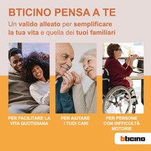 Carica l'immagine nel visualizzatore di Gallery, BTicino SN4005NF Livinglight Pulsante, 1P, 10 A, 1 m, Bianco