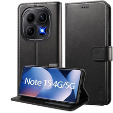 Carica l'immagine nel visualizzatore di Gallery, Cover a Libro per Xiaomi Redmi Note 15 4G/5G, Nero