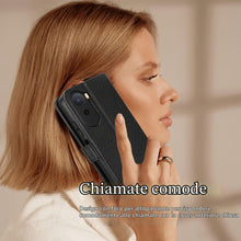 Carica l'immagine nel visualizzatore di Gallery, Cover Portafoglio per Xiaomi Redmi A7 Pro 4G/ POCO C81 Pro 4G, Custodia Antishock in Fibra Premium con Compartimenti per