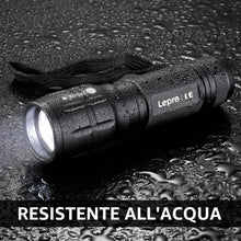 Carica l'immagine nel visualizzatore di Gallery, Lepro Torcia LED Potente Professionale Zoomabile,3 AAA Batterie Incluse