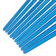 Carica l'immagine nel visualizzatore di Gallery, Amazon Basics Set di pennelli per dipingere, 10 diverse misure, per artisti, adulti e bambini, Confezione singola, Blu