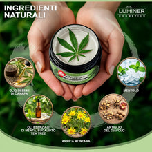 Carica l'immagine nel visualizzatore di Gallery, LUMINER Crema Canapì con Arnica e Artiglio del Diavolo (500 ml)