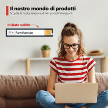 Carica l'immagine nel visualizzatore di Gallery, RAVN HAMAN Set di 4 Ruote per mobili 50 mm, 50 kg, con freno
