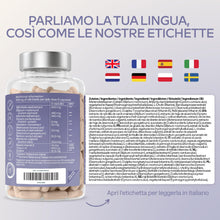 Carica l'immagine nel visualizzatore di Gallery, Cardo Mariano Fegato 80% Silimarina | Integratore Fegato e Intestino, 600mg Estratto di Cardo Mariano Tarassaco e Carcio