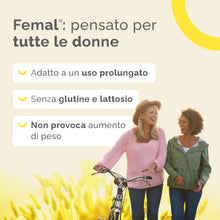 Carica l'immagine nel visualizzatore di Gallery, Femal Menopausa, Integratore Non Ormonale di Origine Vegetale 30 Capsule