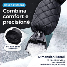 Carica l'immagine nel visualizzatore di Gallery, LYVANAS spatola per Ghiaccio con Guanto - Mani Calde e asciutte