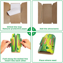 Carica l'immagine nel visualizzatore di Gallery, 30pezzi Trappole Scarafaggi e Blatte Trappola per Scarafaggi Casa Trappole per Blatte Anti Scarafaggi da interno