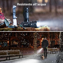 Carica l'immagine nel visualizzatore di Gallery, Lepro Torcia LED Potente Professionale Zoomabile,3 AAA Batterie Incluse