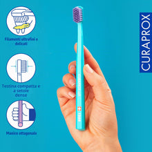Carica l'immagine nel visualizzatore di Gallery, Curaprox CS 1560 Soft Spazzolino, Turchese-Violetto, Swiss Made