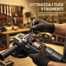 Carica l'immagine nel visualizzatore di Gallery, 20 Pezzi Spazzole di Carbone 5x8x15mm, Carboncini per Motore Elettrico, Compatibili con Smerigliatrice Angolare, Trapano