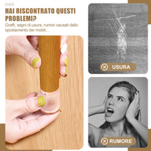 Carica l'immagine nel visualizzatore di Gallery, 40 Pezzi Tappi Per Sedie In Silicone,Gommini Sedie Rotondi,Coprigambe Sedie,Tappi Sedie Rotondi Silicone,Adatti Per Gamb