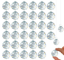 Carica l'immagine nel visualizzatore di Gallery, 35 Pz Acchiappasole Cristallo da Appendere, Acchiappa-Sole Prisma in Cristallo, Crystal Suncatcher Decorazione, Finestra
