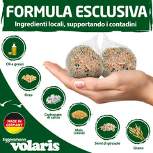 Carica l'immagine nel visualizzatore di Gallery, Eggersmann volaris Gnocchi di cince con rete da 30 pezzi [palline di cincia] 2,9 kg – Mangime per uccelli selvatici – Gn