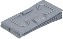 Carica l'immagine nel visualizzatore di Gallery, Relaxdays Organizer Armadio da Appendere Salvaspazio, 6 Ripiani, 92 x 15,5 x 30 cm, Porta Vestiti Interno, Grigio