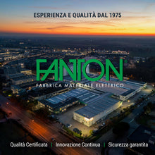 Carica l'immagine nel visualizzatore di Gallery, FANTON Multipresa SLIM 1,5 metri 3 prese bipasso, con spina piccola CLOCK