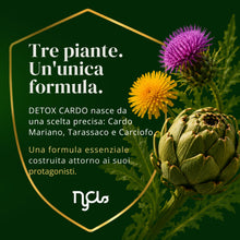 Carica l'immagine nel visualizzatore di Gallery, Cardo Mariano 550 mg 80% Silimarina – 180 Capsule con Tarassaco e Carciofo