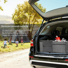 Carica l'immagine nel visualizzatore di Gallery, VINATO Organizer per Bagagliaio Auto in Feltro, Borsa Bagagliaio con 2 Tasche in Rete, Robusto – per Attrezzi e Cura del