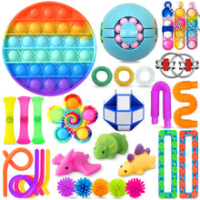 Carica l'immagine nel visualizzatore di Gallery, Chennyfun Fidget Toy Set, 30 Pezzi Fidget Toys Pack