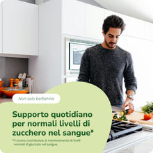 Carica l'immagine nel visualizzatore di Gallery, Berberina 1.000 mg | con Cromo, Pepe Nero e Aglio Nero | Berberine Pura e Naturale 97% da Berberis aristata | Vegan e Se