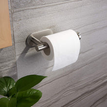 Carica l'immagine nel visualizzatore di Gallery, ZUNTO Porta Asciugamani Bagno + Porta Carta Igienica + 2 PZ Ganci Adesivi