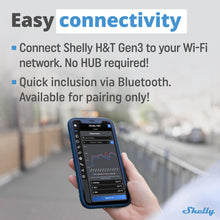 Carica l'immagine nel visualizzatore di Gallery, Shelly H&amp;T Gen3, sensore di temperatura e umidità Wi-Fi e Bluetooth