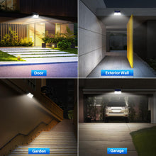 Carica l'immagine nel visualizzatore di Gallery, Faretto LED da Esterno Solare, Luci Solari da Giardino 3 Modos Lampada Solare da Esterno con Sensore di Movimento IP65 I