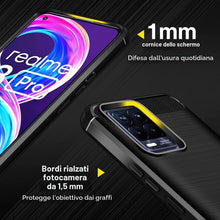 Carica l'immagine nel visualizzatore di Gallery, iVoler Cover per Realme 8 Pro/Realme 8 4G, [Protezione Antiurto di Grado Militare] Custodia Sottile Morbida in Silicone 