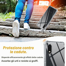 Carica l'immagine nel visualizzatore di Gallery, Pnakqil Cover per Samsung Galaxy Xcover Pro con Cordino, Trasparente Custodia con Laccio Tracolla Cellulare Girocollo Co