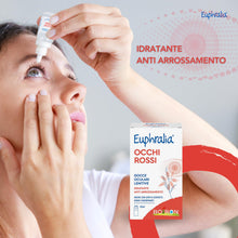 Carica l'immagine nel visualizzatore di Gallery, Euphralia Occhi Rossi - Gocce Oculari Lenitive Arrossamento 10 ml + Omaggio