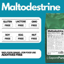 Carica l'immagine nel visualizzatore di Gallery, SaporePuro Maltodestrine Pure in Polvere 1500 gr