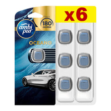 Carica l'immagine nel visualizzatore di Gallery, Ambi Pur Car Profumatore per Auto, 6 Deodoranti per Macchina, Oceano