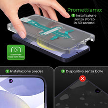 Carica l'immagine nel visualizzatore di Gallery, Deppa [2 Pezzi Vetro Temperato per Samsung Galaxy S24 FE (6,7') Compatibile con ID Impronta Digitale, Ultra Resistente |